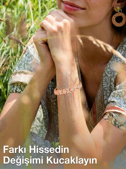 Saha Saf Bakır Bileklik